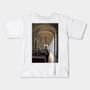 The Corridors Of Praca do Comercio - 2 © Kids T-Shirt